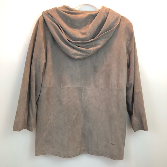 J. Jill | petite 100% goat suede jacket - Picture 2 of 4